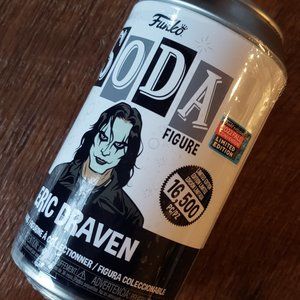 The Crow Eric Draven Soda Can Vinyl Funko NYCC 2022 Fall Convention Common